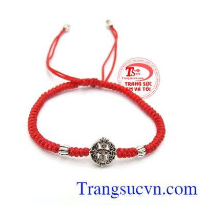 Dây tết charm bạc thái