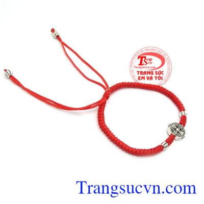 Dây tết charm bạc thái xinh xắn, giao hàng nhanh trên toàn quốc