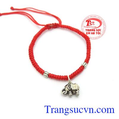 Dây tết charm bạc thái