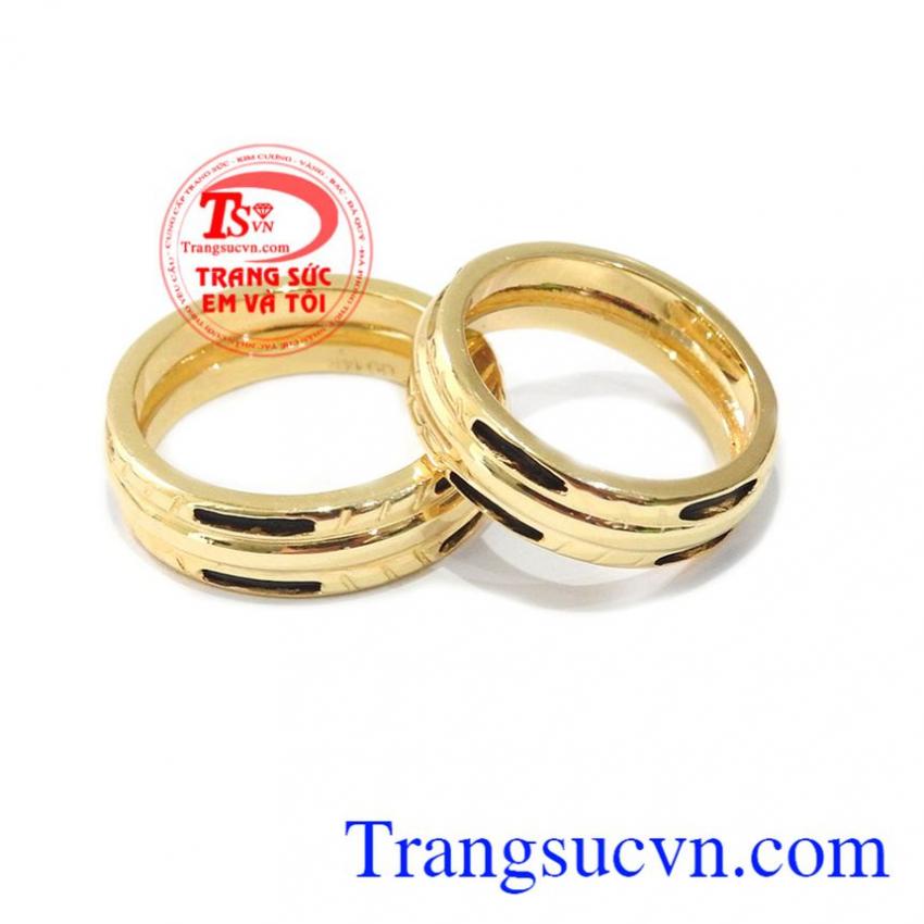 Nhẫn cưới vàng son sắt