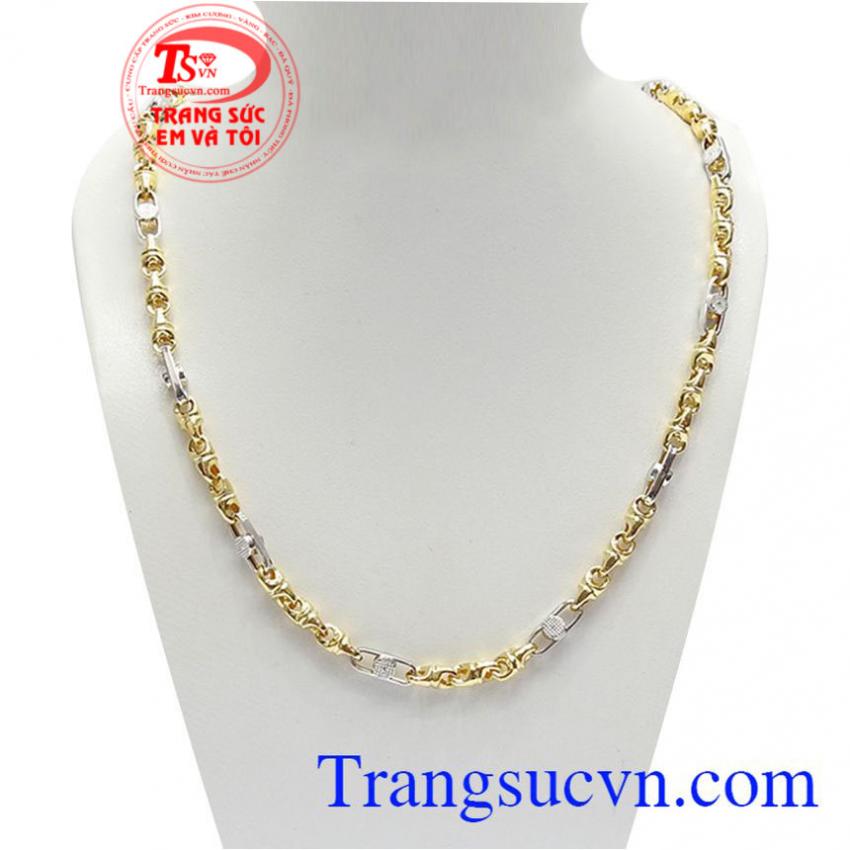 Dây nam lịch lãm vàng 10k