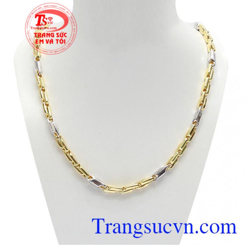 Dây nam thời trang vàng 10k