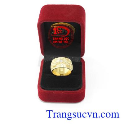 Nhẫn nam rồng vàng đẹp 14k