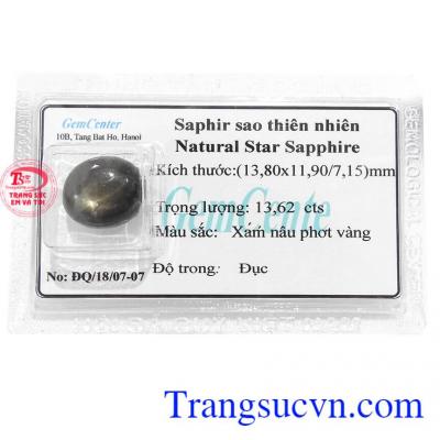 Sapphire Sao Tài Lộc may mắn