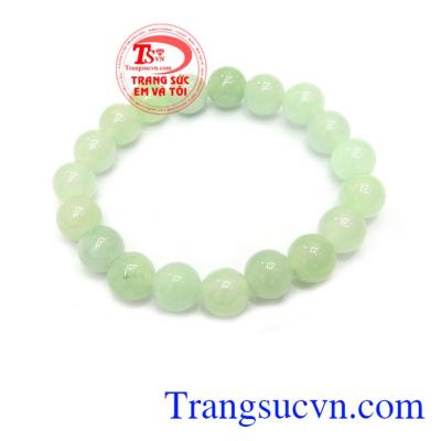 huỗi ngọc cẩm thạch quý phái mang lại nhiều may mắn cho người đeo