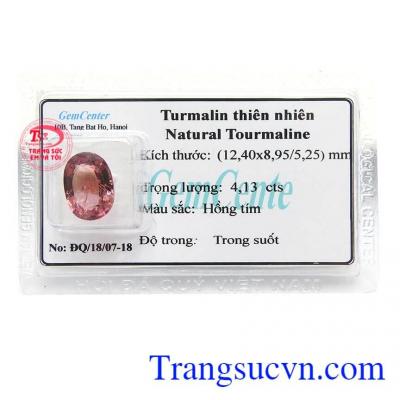 Tourmaline Ép Vỉ An Nhiên phù hợp làm mặt nhẫn, dây chuyền sang trọng, đẳng cấp