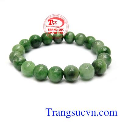 Chuỗi ngọc jadeite may mắn