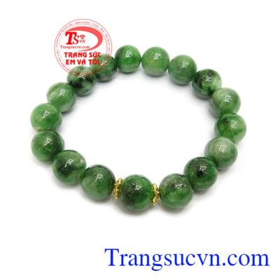Chuỗi ngọc jadeite phú quý là sản phẩm đẹp, sang trọng