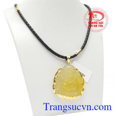 Dây da bọc vàng chắc chắn, bền đẹp tạo sự mạnh mẽ cho phái nam