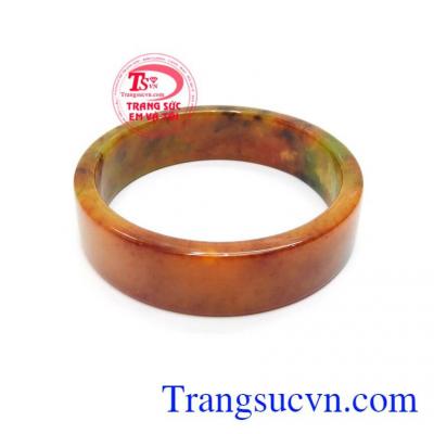 Vòng Cẩm Thạch Thiên Nhiên Tài Lộc bàn vuông bền đẹp, chất lượng cao