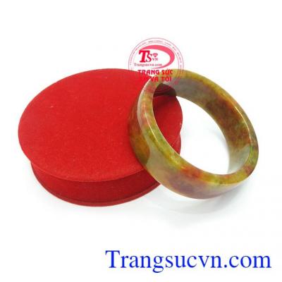 Vòng ngọc đeo tay cẩm thạch thiên nhiên phong thủy bình an
