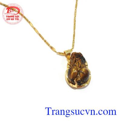 Bộ trang sức tỳ hưu đá mắt hổ
