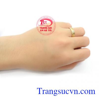 Nhẫn nữ vàng 10k đẹp