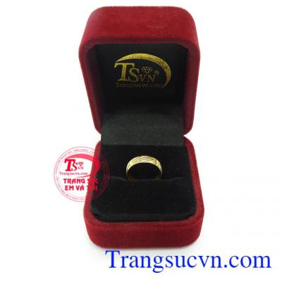Nhẫn nữ vàng 10k tinh xảo, phong cách