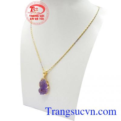 Bộ Dây Chuyền Tỳ Hưu Thịnh Vượng vàng 10k bền đẹp, sang trọng