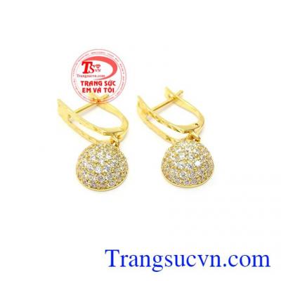 Hoa Tai Vàng 18k Xinh Xắn