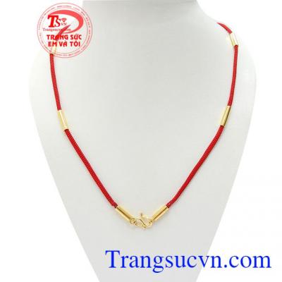 Dây Dù Bọc Vàng 18k Sang Trọng