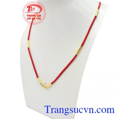 Dây dù bọc vàng 18k sang trọng, đẳng cấp và hợp thời trang