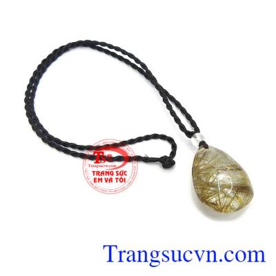 Thạch anh tóc vàng có trường năng lượng mạnh mẽ, có khả năng điều hào tinh thần