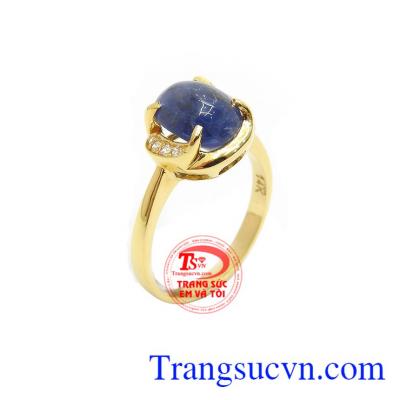 Nhẫn Nữ Sapphire Tinh Xảo