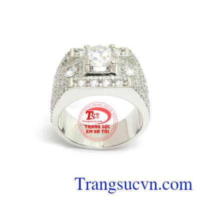 Nhẫn Nam Vàng 14k Đẳng Cấp mang lại sự cá tính, mạnh mẽ và thời trang cho phái mạnh, với đường nét chế tác tinh tế phù hợp nhiều phong cách thời trang đa dạng