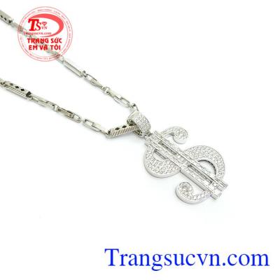 Mặt Dây Nam Vàng Trắng Độc Đáo với kiểu chế tác tinh xảo, sắc nét, mang lại sự cá tính, phong cách và thời trang cho phái mạnh, phù hợp nhiều loại dây chuyền khác nhau