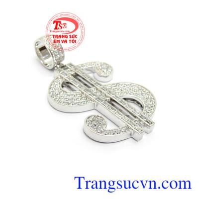 Mặt dây nam vàng trắng thời trang phái mạnh