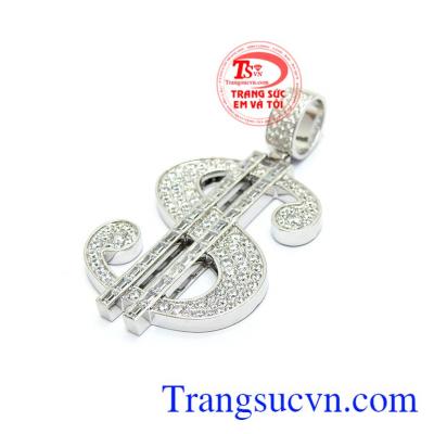 Mặt dây chuyền đính đá phong cách, phù hợp nhiều loại dây chuyền khác nhau