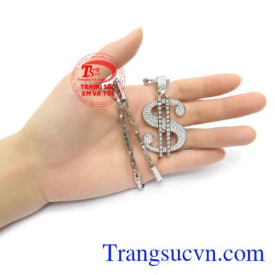 Bộ dây chuyền nam vàng tây mạnh mẽ