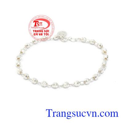 Lắc tay bạc