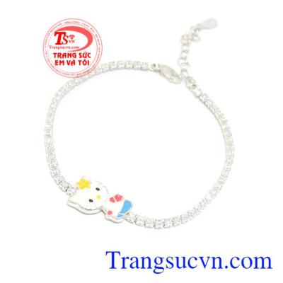 Lắc tay bạc dành cho trẻ em