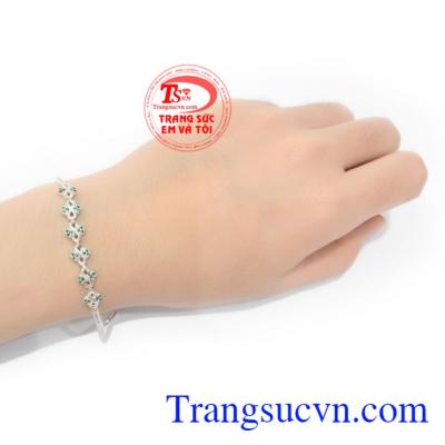Lắc tay bạc thời trang, phong cách