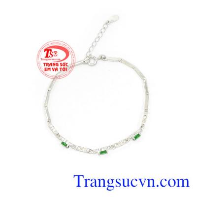 Lắc tay bạc nữ đẹp