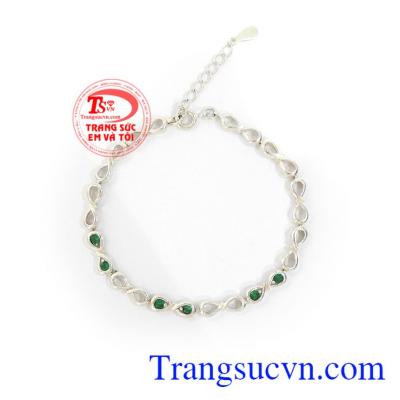 Lắc tay bạc đẹp xinh