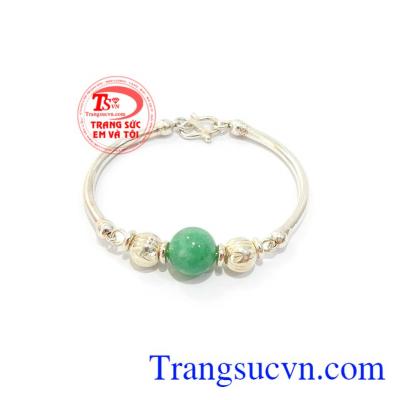 Lắc Tay Bạc Xinh Xắn Cho Bé bạc 92.5 kiểu dáng đẹp, chất lượng cao