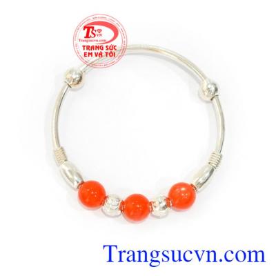 Lắc bạc trẻ em đẹp xinh