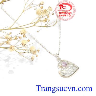 Mặt dây chuyền bạc đẹp