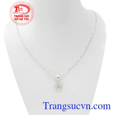 Mặt dây chuyền bạc đẹp