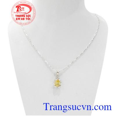 Mặt dây chuyền bạc đẹp