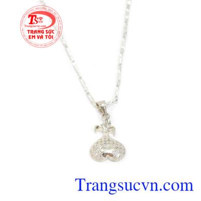 Mặt dây chuyền bạc đẹp