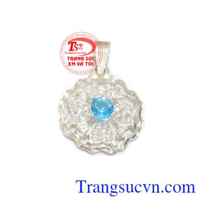 Mặt dây bạc tinh tế 