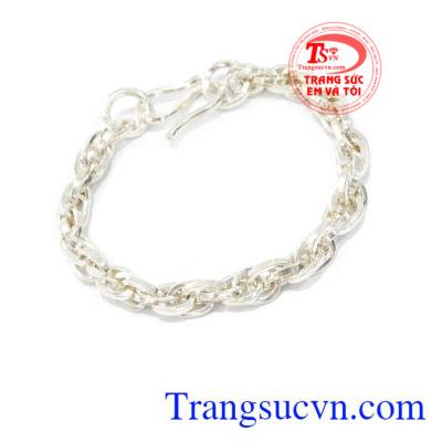 Lắc bạc nam tinh tế được phái mạnh ưa thích