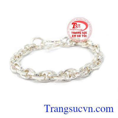 Lắc bạc nam tinh tế 