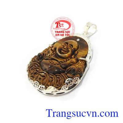 Mặt Di Lặc Mắt Hổ Bình An với phật Di lặc là biểu tượng của sự hoan hỉ, hạnh phúc.tài lộc may mắn trong cuộc sống, đeo phật Di Lặc bên người giúp giảm bớt lo âu, mang lại điều tốt lành, tránh tai nạn, tăng vận may tài lộc, sức khỏe và thành công cho chủ n