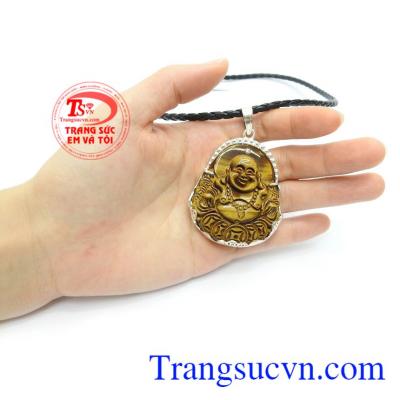 Bộ dây chuyền nam ngọc mắt hổ thời trang mạnh mẽ