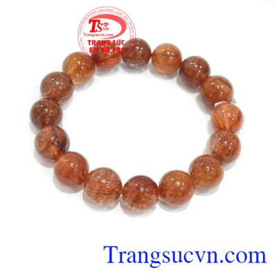 Thạch anh tóc mang lại nhiều may mắn, sức khỏe cho người đeo