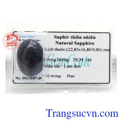 Sapphire Thiên Nhiên Ép Vỉ Thịnh Vượng là viên đá biểu tượng cho may mắn, tài lộc, thịnh vượng và hạnh phúc
