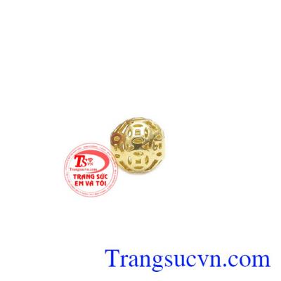 Mặt dây kim tiền phú quý