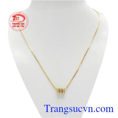 Bộ trang sức kim tiền chữ nhật độc đáo