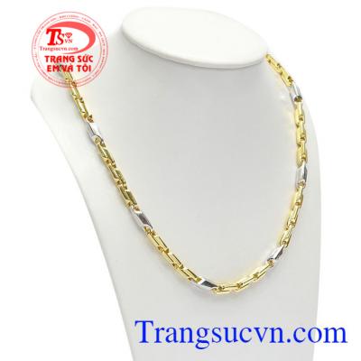 Sản phẩm dây chuyền nam vàng tây đẹp, được thiết kế sang trọng